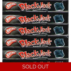 Barratts Black Jack Aniseed Chews Stick Packs